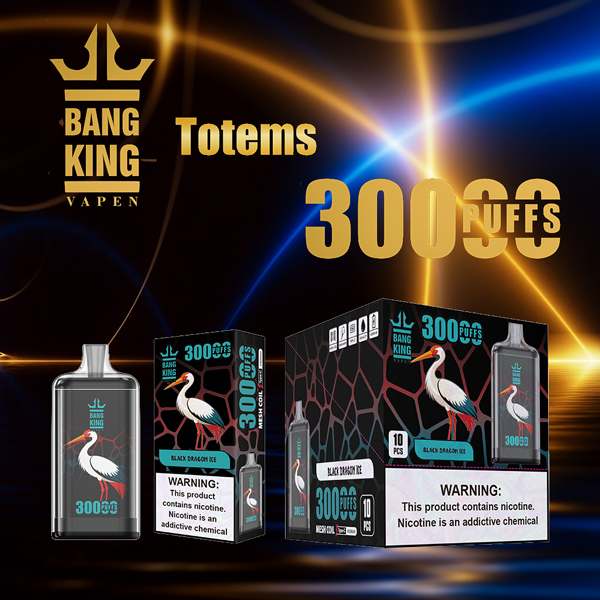 Bang King Crystal 30000 Puffs Power Vape | Giant 30ml Tank | Turbo