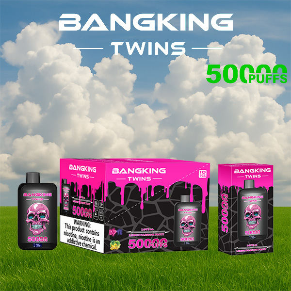 Bang King Twins 50000 Puffs Vape | 650mAh, Dual 28ml Pods | 12