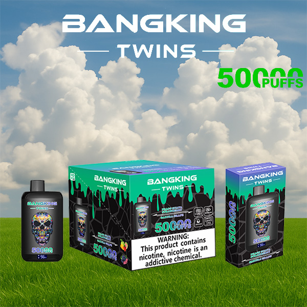 Bang King Twins 50000 Puffs Vape | 650mAh, Dual 28ml Pods | 12