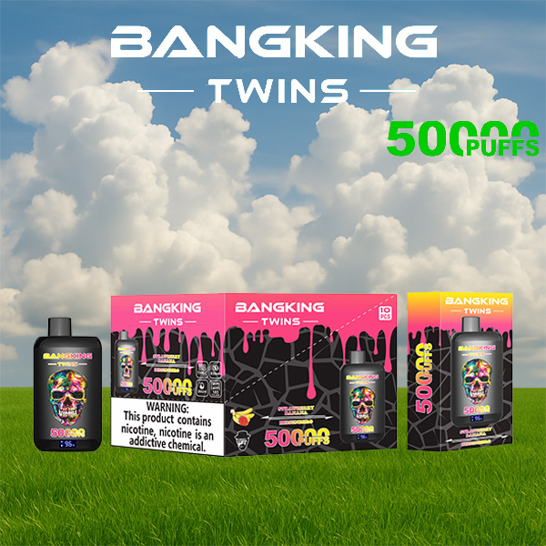 Bang King Twins 50000 Puffs Vape | 650mAh, Dual 28ml Pods | 12