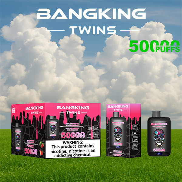 Bang King Twins 50000 Puffs Vape | 650mAh, Dual 28ml Pods | 12