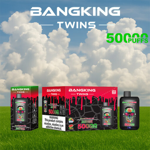 Bang King Twins 50000 Puffs Vape | 650mAh, Dual 28ml Pods | 12